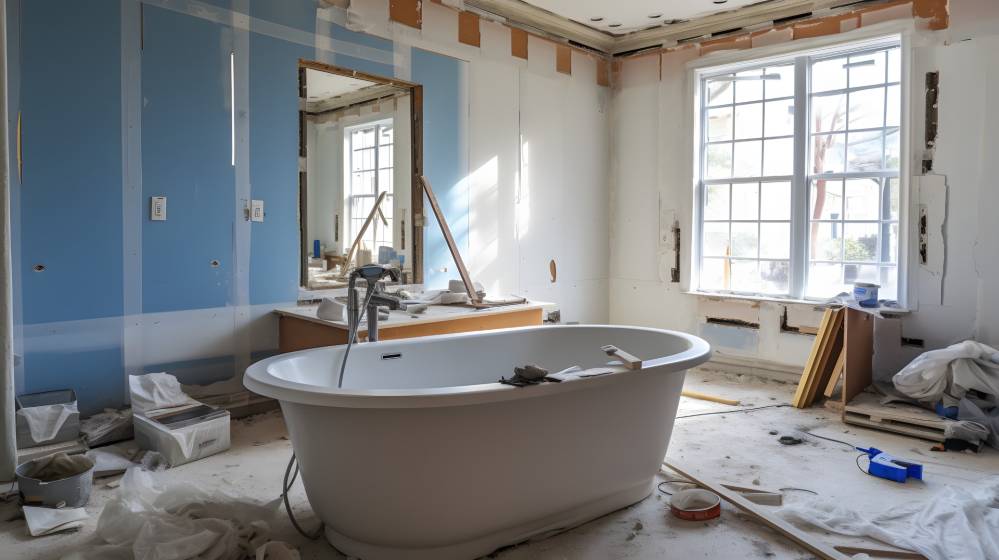 Rénovation salle de bains près de Bruges